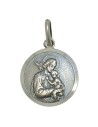 Médaille du Scapulaire 18 mm - Argent 925
