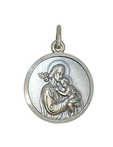 Médaille du Scapulaire 18 mm - Argent 925
