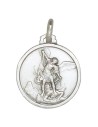 Médaille de Saint Michel 18 mm - Argent 925