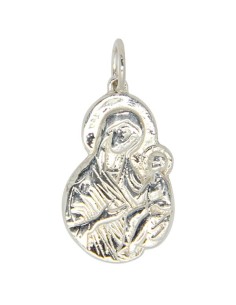 Pendentif Peace and Love Strass - Argent 925