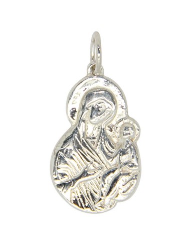 Pendentif Peace and Love Strass - Argent 925