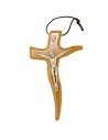 Croix en bois d'olivier 9 cm 