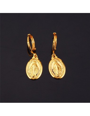 Boucles d'oreilles de la Vierge Miraculeuse 