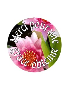 Autocollants ronds - 45 mm - "Croix bleue" - 120 pièces