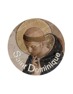 Autocollants ronds - 45 mm - "Croix bleue" - 120 pièces