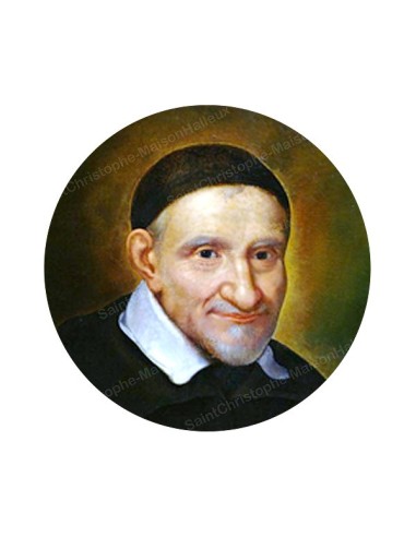 Autocollants ronds - 45 mm - "Croix bleue" - 120 pièces