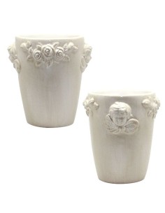 Pot Ange Céramique Anglaise - 12 cm