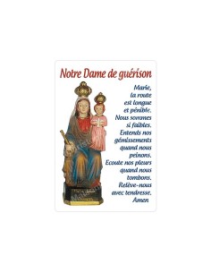 Autocollants Rectangulaires - "Notre-Dame de guérison - 2" - 8 pièces - Français