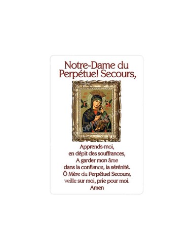 Autocollants Rectangulaires de la Vierge de Banneux 8 pièces