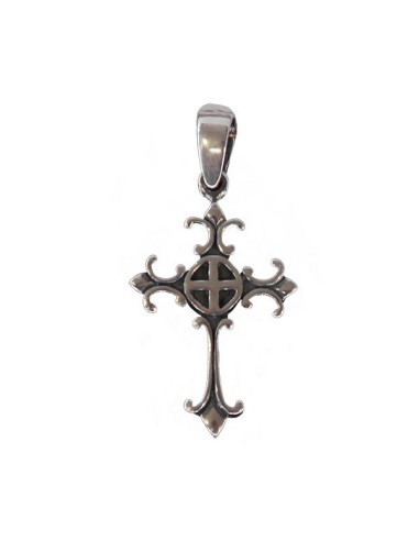 Croix Byzantine Pendentif - Argent 925
