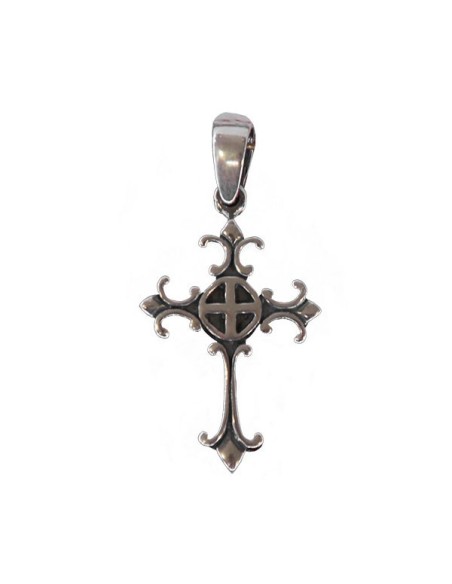 Croix Byzantine Pendentif - Argent 925