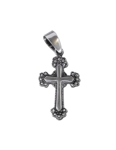 Croix Byzantine Pendentif - Argent 925