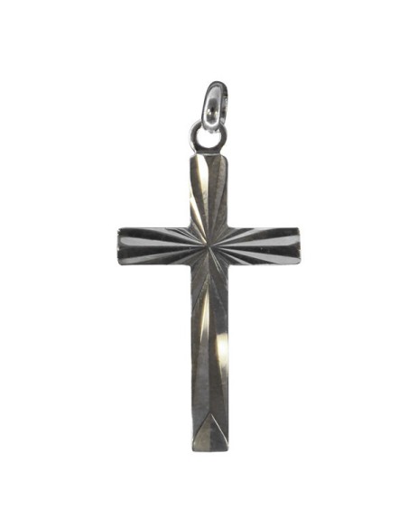 Croix Diamentée Pendentif - Argent 925