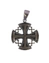 Croix Jérusalem Pendentif - Argent 925
