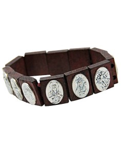 Bracelet avec médailles Saint divers 