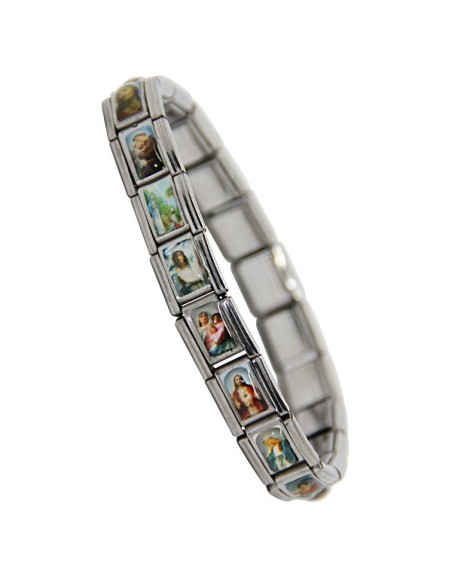 Bracelet avec médailles Saint divers 