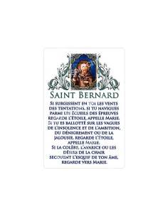 Autocollants Rectangulaires - "Saint Bernard" - 8 pièces - Français