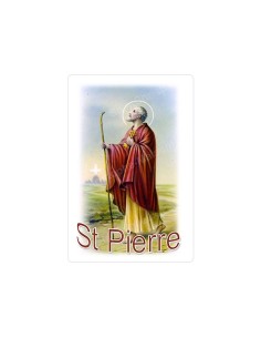 Autocollants Rectangulaires - "Saint Pierre" - 8 pièces - Français