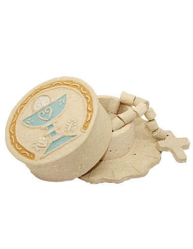 Dizaine Avec sa boite Calice en Terre cuite