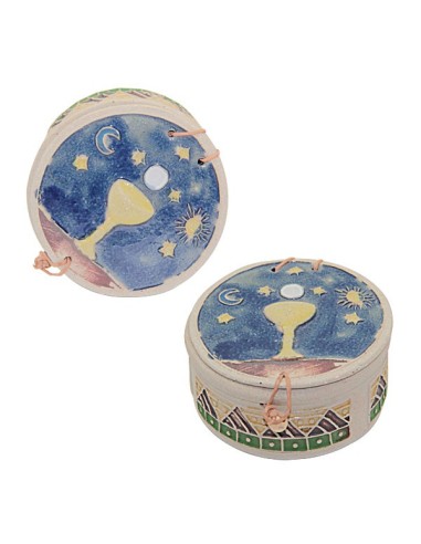 Dizaine Avec sa boite Calice en Terre cuite