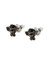 Boucles d'oreilles Papillons Bleues - Argent 925