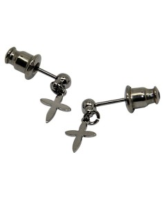 Boucles d'oreilles Croix Mini