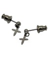 Boucles d'oreilles Croix Mini