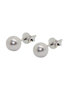 Boucles d'oreilles Perles Blanches - Argent 925