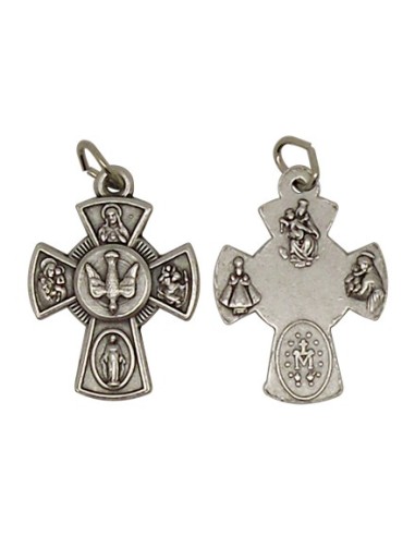 Croix Avec Pierre de Bethléem - Pendentif - 50 mm 