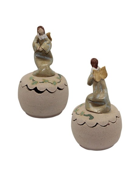 Dizaine Avec sa boite Calice en Terre cuite