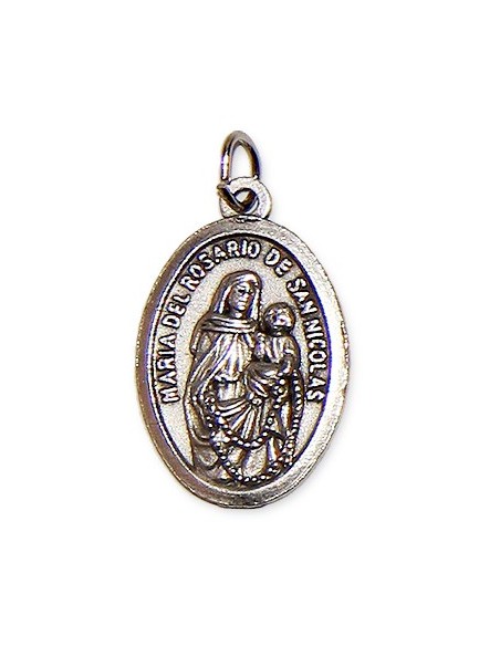 Médaille de Sainte Marie du Rosaire et San Lagos
