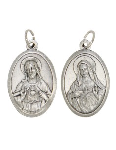 Médaille du Sacré cœur de Jésus et Marie