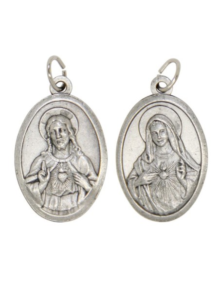 Médaille du Sacré cœur de Jésus et Marie