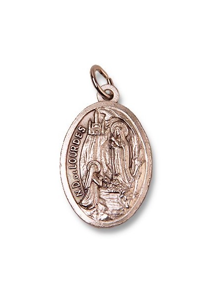 Médaille de la Vierge Marie et apparition de Lourdes