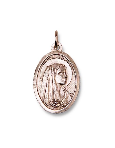 Médaille de la Vierge Marie et apparition de Lourdes