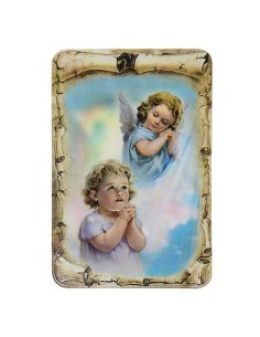 Plaque frigo de l'Apparition Lourdes 