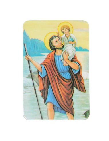 Plaque frigo de l'Apparition Lourdes 