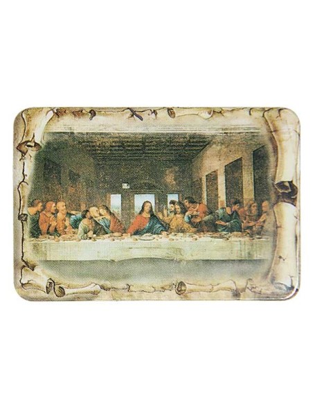 Plaque frigo de l'Apparition Lourdes 