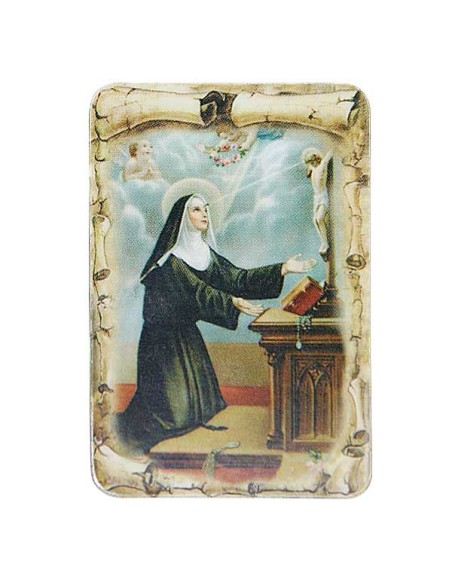 Plaque frigo Sainte Rita  - Magnétique