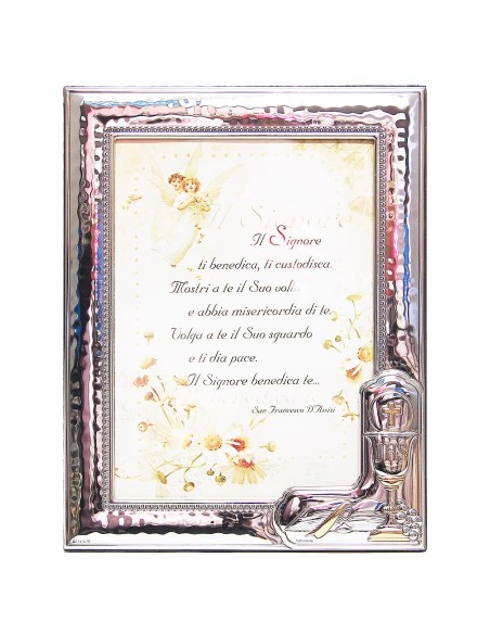 Cadre Photo Communion - en Argent - 13 x 18 cm