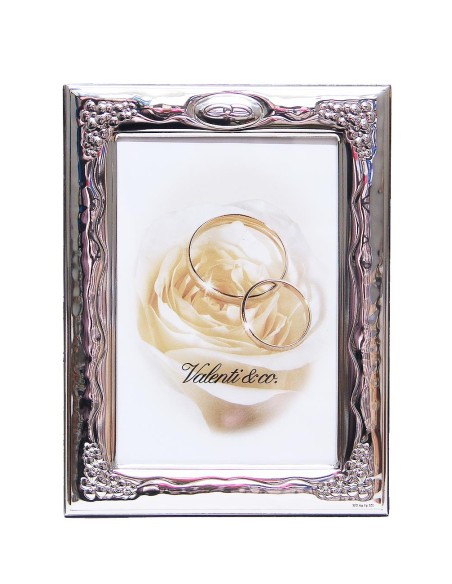 Cadre Photo Mariage - en Argent - 9 x 13 cm