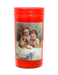 Bougies pour piles avec images Saintes 2