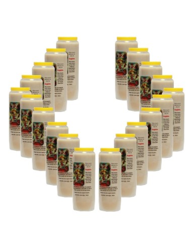 Candles Novena - White - "The Souls in Purgatory." (French)