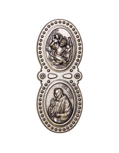 Saint Christophe et Saint Michel - magnétique frigo 