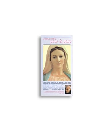 Chapelet médité pour la paix