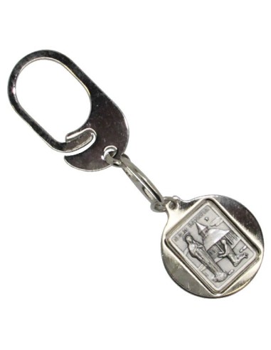 Porte-clés Attrape Rêve - rectangulaire 