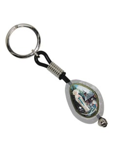 Porte-clés Petit Jésus de Prague - rectangulaire 