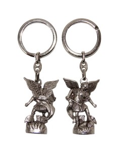 Porte-clés Saint Michel - Statuette 