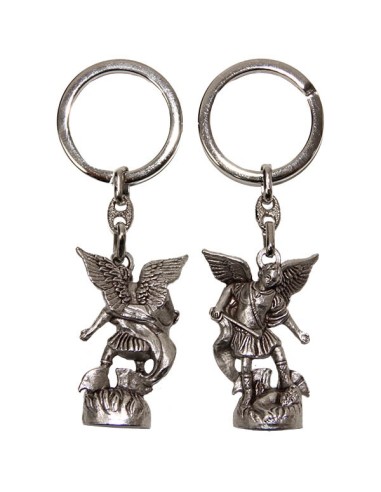 Porte-clés Saint Michel - Statuette 