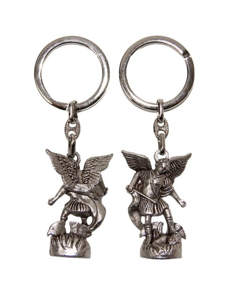 Porte-clés Saint Michel - Statuette 